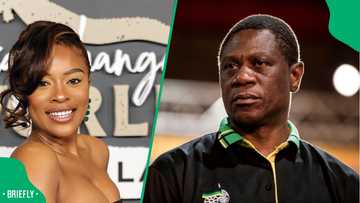 Mzansi reacts after Nomzamo Mbatha responds to Paul Mashatile side chick rumour