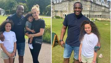 Benni McCarthy shares cool images spending time with family in the United Kingdom