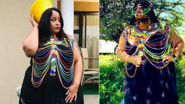 Stunning Mzansi woman shares pics proudly flexing her heritage: 'Waze wamuhle'