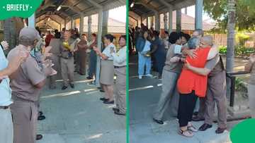 "Served the department with pride": Correctional Services workers celebrate colleagues' retirement