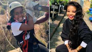 Kelly Khumalo and Senzo Meyiwa's daughter Thingo celebrates 8th birthday with a 'Candy Land' themed party