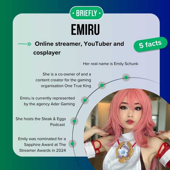 Emiru: Age, height, real name, ethnicity, boyfriend, and net worth - Briefly.co.za