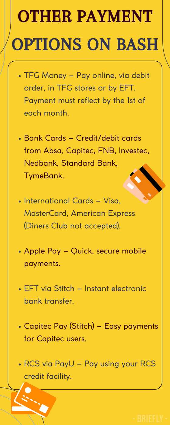 Does Bash have PayFlex and other buy now, pay later options for ...