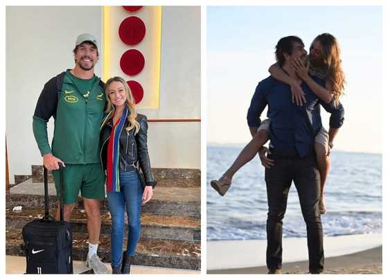 Who is Eben Etzebeth's wife? All about Anlia van Rensburg - Briefly.co.za