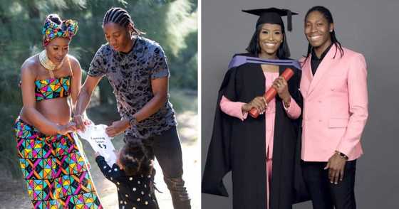 Meet Caster Semenya's Wife, Violet Raseboya, and Their 2 Beautiful ...