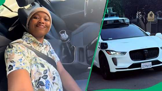 "Driving with your spiritual husband": SA amazed by lady riding in self-driving car