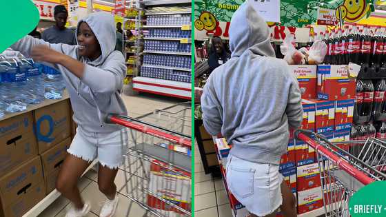 "She’s slow": Woman’s trolley dash leaves SA disappointed with the results