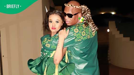 Babes Wodumo visits her late husband Mampintsha's grave, shares letter from her niece