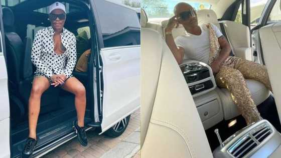 Somizi drops limited edition of his sneakers, peeps loving the new colours