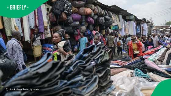 Johannesburg city tanks downtown thrift hub Dunusa, South Africa divided