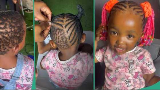 "Just imagine the pain she will be going through": Stylist braids baby's short hair, netizens react