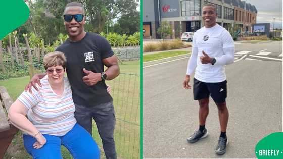 "You're a great man": Young man warms SA's hearts showing off cute friendship with auntie
