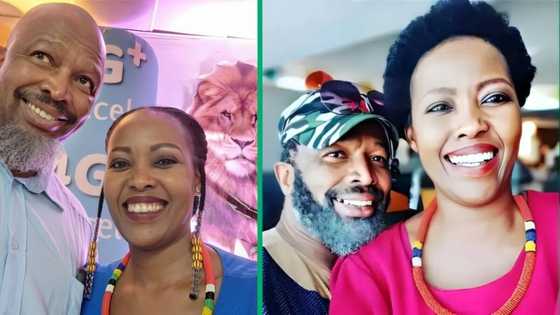 Pearl Mbewe gushes over Sello Maake kaNcube amid divorce rumours: “People should give you a break”