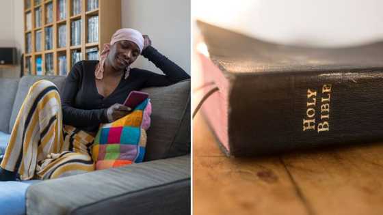 Woman's 'biblical' response to bae breaking up with her via text has Mzansi screaming: “To God be the glory”