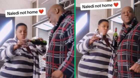 Parents in TikTok video blast amapiano to celebrate house to themselves with all children away, SA loves it