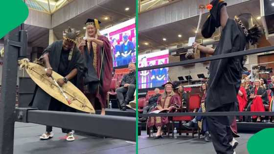 "I love Zulu": Proud graduate reps his Zulu heritage on stage at Stellenbosch and has SA standing up