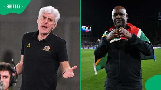 ‘Give Pitso time’: SAFA told to be patient with Mosimane after Broos’ five-year spell