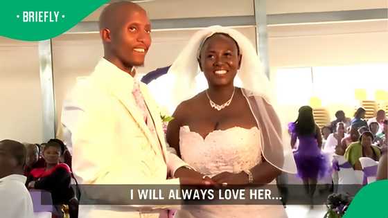"Surely my husband is still at school": Woman marries man 20 years younger, SA in awe