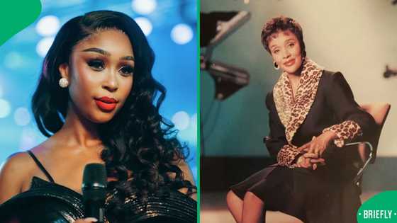 Minnie Dlamini moved to tears after special encounter with legendary Felicia Mabuza-Suttle