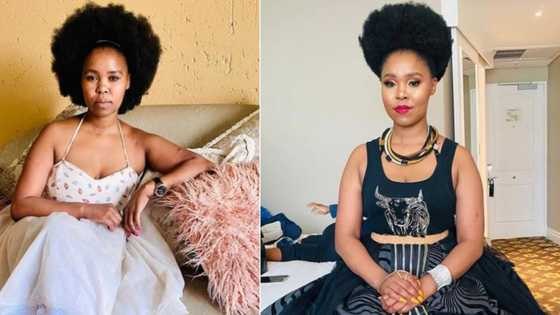 Zahara scared to celebrate safe landing in Ghana after being roasted for getting over past money problems