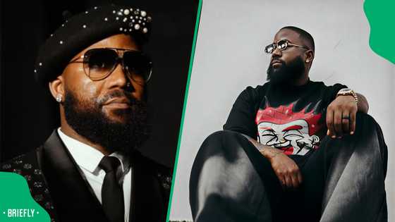 Cassper Nyovest visits a sick girl in hospital, SA reacts: "He failed to do this to his own blood"