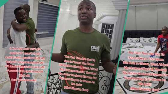 TikTok video of man embracing brother for building house with money he sent from overseas goes viral