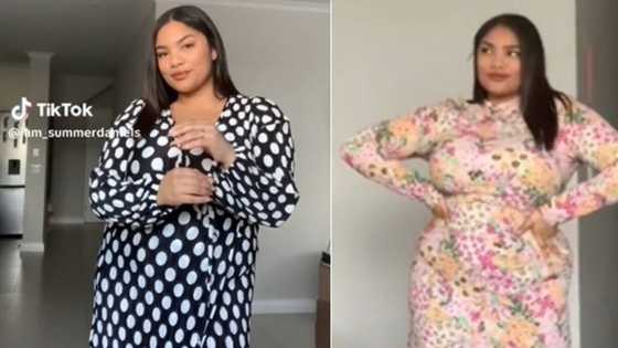 Woman buys Mr Price dresses in winter, TikTok video has Mzansi ladies swooning
