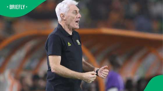 Hugo Broos reacts as Nigeria push FIFA to dock points from Bafana Bafana
