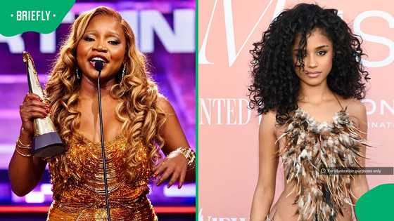 Makhadzi and Tyla share sweet backstage moment at SAMA32