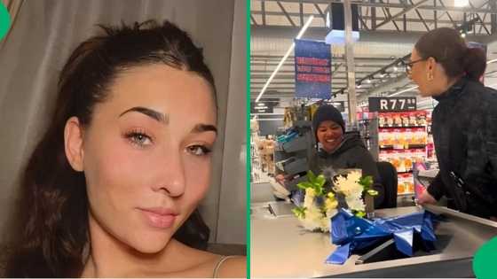 "Be kind to one another": Woman shows her sweet act for cashier's birthday