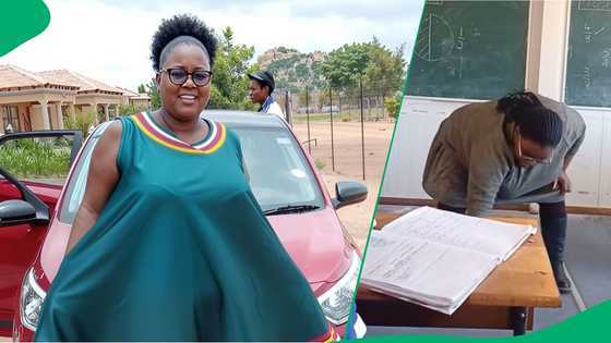 South African educator teaches Maths concept in Sepedi and energetic song in TikTok video
