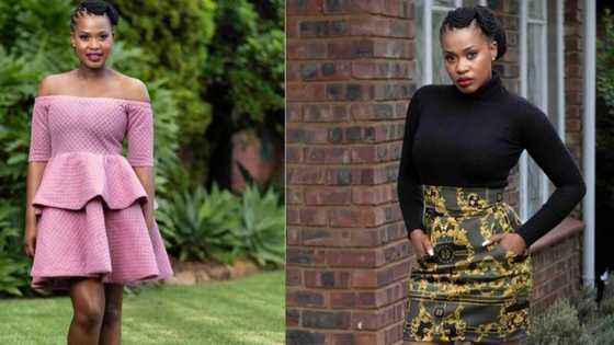 Zenande Mfenyana shares why she can't do the viral #BussItChallenge