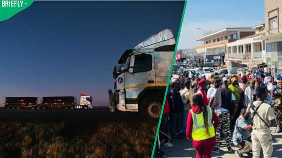 Trucking industry faces shutdown threat after anti-foreign worker protest