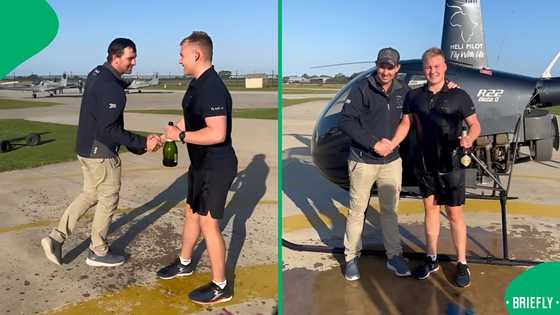 "That's so cool": South Africans congratulate 16-year-old helicopter pilot