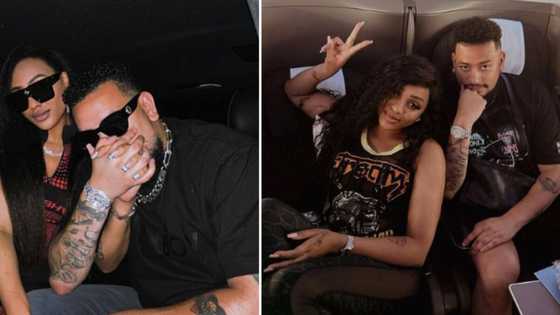 AKA and Nadia Nakai live it up in America, Mzansi here for the couple goals: "You deserve each other"
