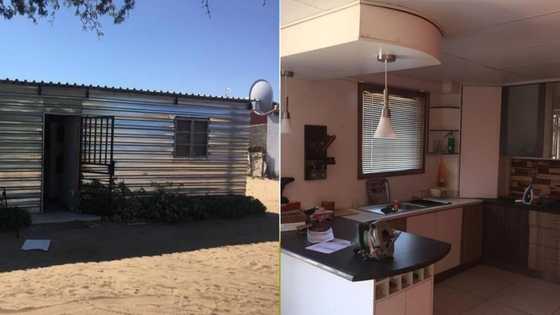 “Wow”: South Africans react to stunning shack with mindblowing interior design