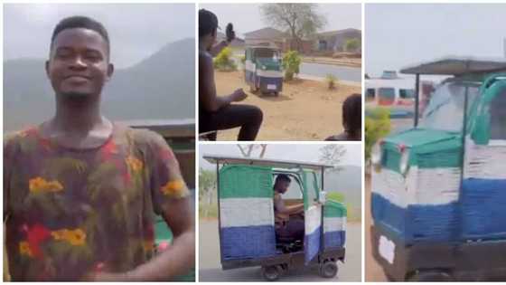 Elon Musk of Africa: Young man invents car that runs on solar energy, made from waste