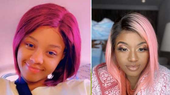 Babes Wodumo: English trips 'Uthando Lodumo' star again, Mzansi in stitches, "Never a dull moment with Babes"