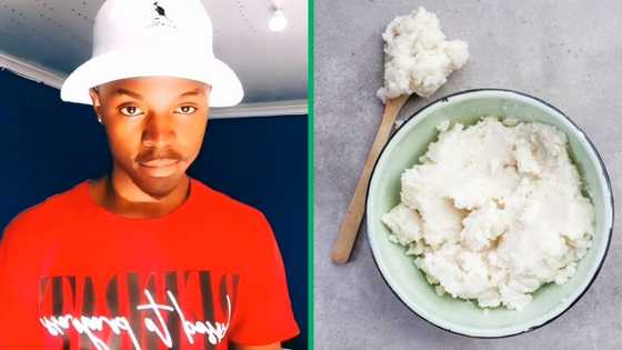 Student has Mzansi in stitches, shows off res struggles as he fails to cook pap in TikTok video