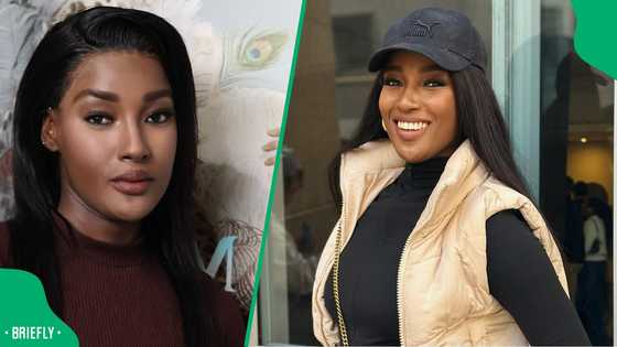 SA reacts to 'Scandal!' star Makoma "Komie" Mohale and her lookalike sister