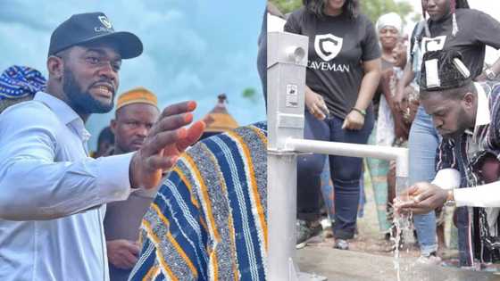 Anthony Dzamefe: Young Ghanaian CEO of Caveman Watches builds borehole worth R49k for community
