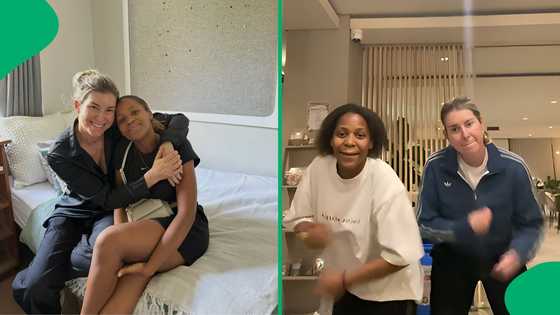 "She tried": Rachel Kolisi struggles to keep up with Liphelo’s dance moves in viral dance challenge
