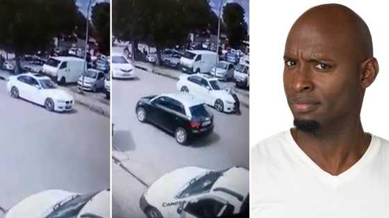 Video shows man fake getting hit by car, SA suspects it’s a money making scheme