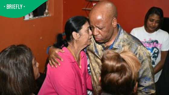 KZN Premier Thami Ntuli visits Monswamy family after tragic killing of seven loved ones