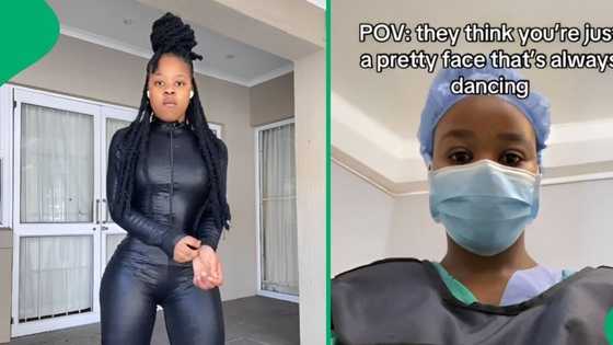 South African dancer more than just a pretty face, flexes healthcare career in viral video