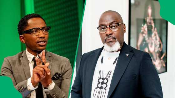 Andile Ncube reacts to leaked voice note of Nimrod Nkosi opening up about his struggles: "This is evil"