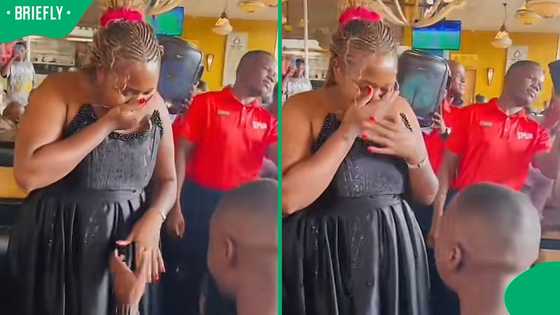 "Love is a beautiful thing": Spur proposal has Mzansi in their feelings