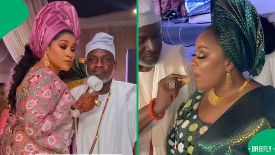 "The man is calm": Nigerian sister wives compete for husband's attention on his birthday, SA stunned