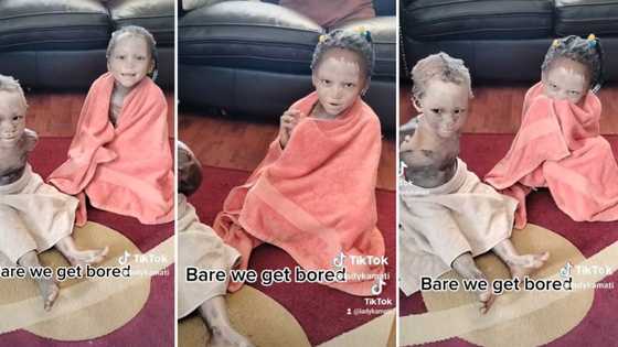 2 Young siblings get caught being naughty because mom took away phone, video of mischievous kids goes viral