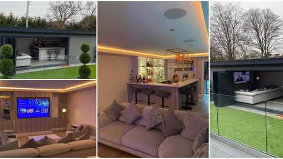 Proud guy flaunts newly furnished man cave, interior wows Mzansi